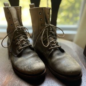 Frye Veronica Combat Boots